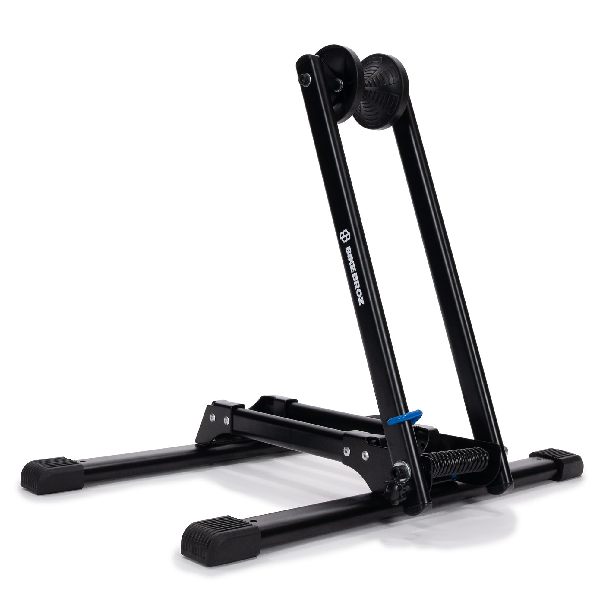 Cavalletto per Bici da Terra per Bici Fino a 29" Pollici | Cavalletto per Ruota Anteriore e Posteriore incl. Montaggio a Terra | Stanley Stand di BikeBroz