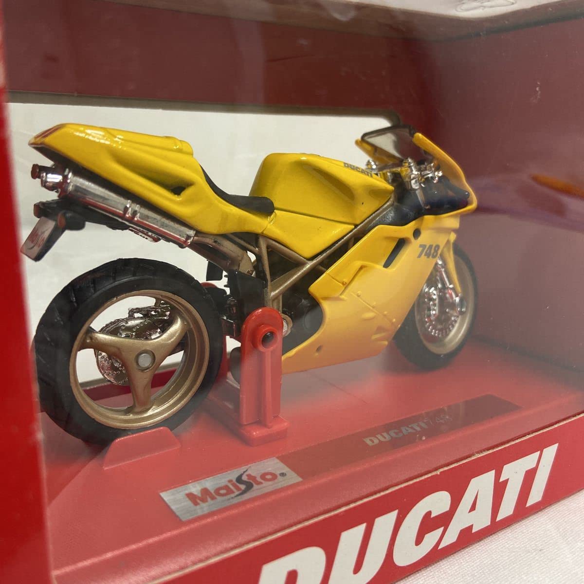 Amazon | Maisto 1/18 DUCATI 748 Yellow マイスト ドゥカティ