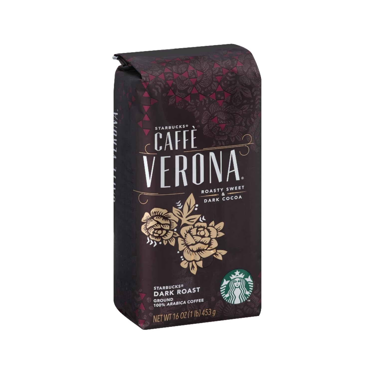 Starbucks Caffe Verona Dark Roast Ground Coffee