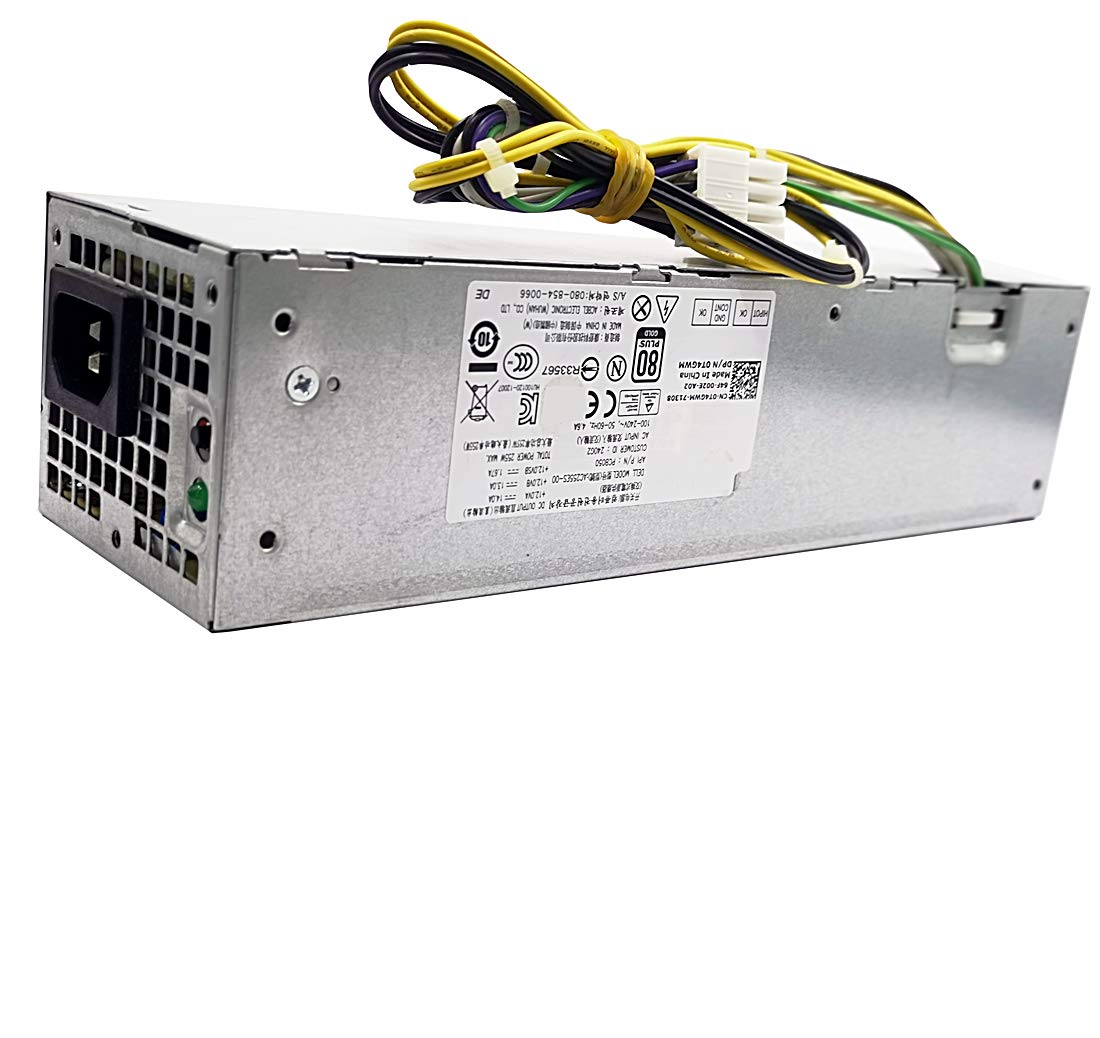 AC255ES-00 PCB050 255W Zasilacz kompatybilny z systemami SFF Dell Optiplex 3020 7020 9020 Precision T1700 Small Form Factor SFF
