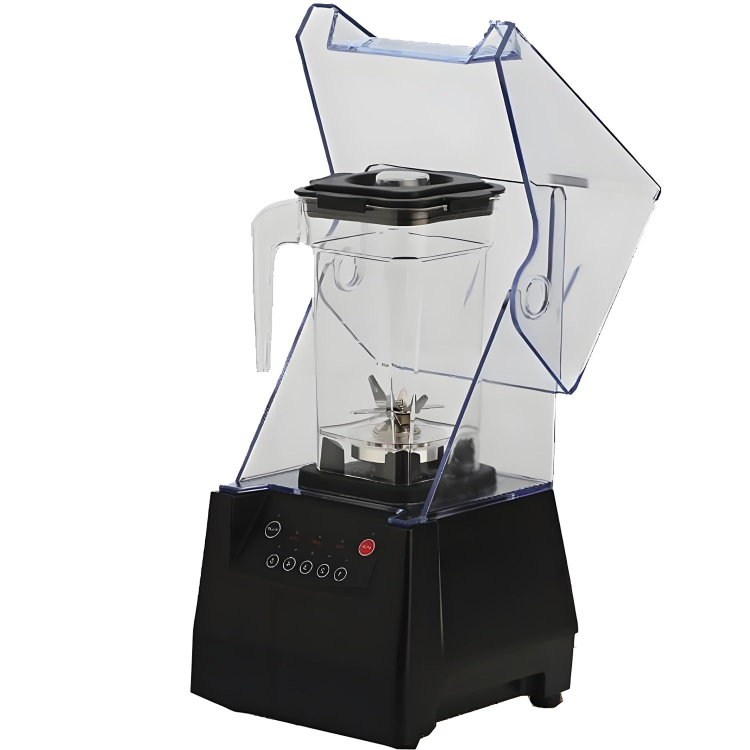 Blender kielichowy o wysokiej wydajności, blender do koktajli o dużej pojemności 2 l do kuchni, regulacja prędkości z funkcją pulsowania, urządzenie do koktajli, 2200 W 110v