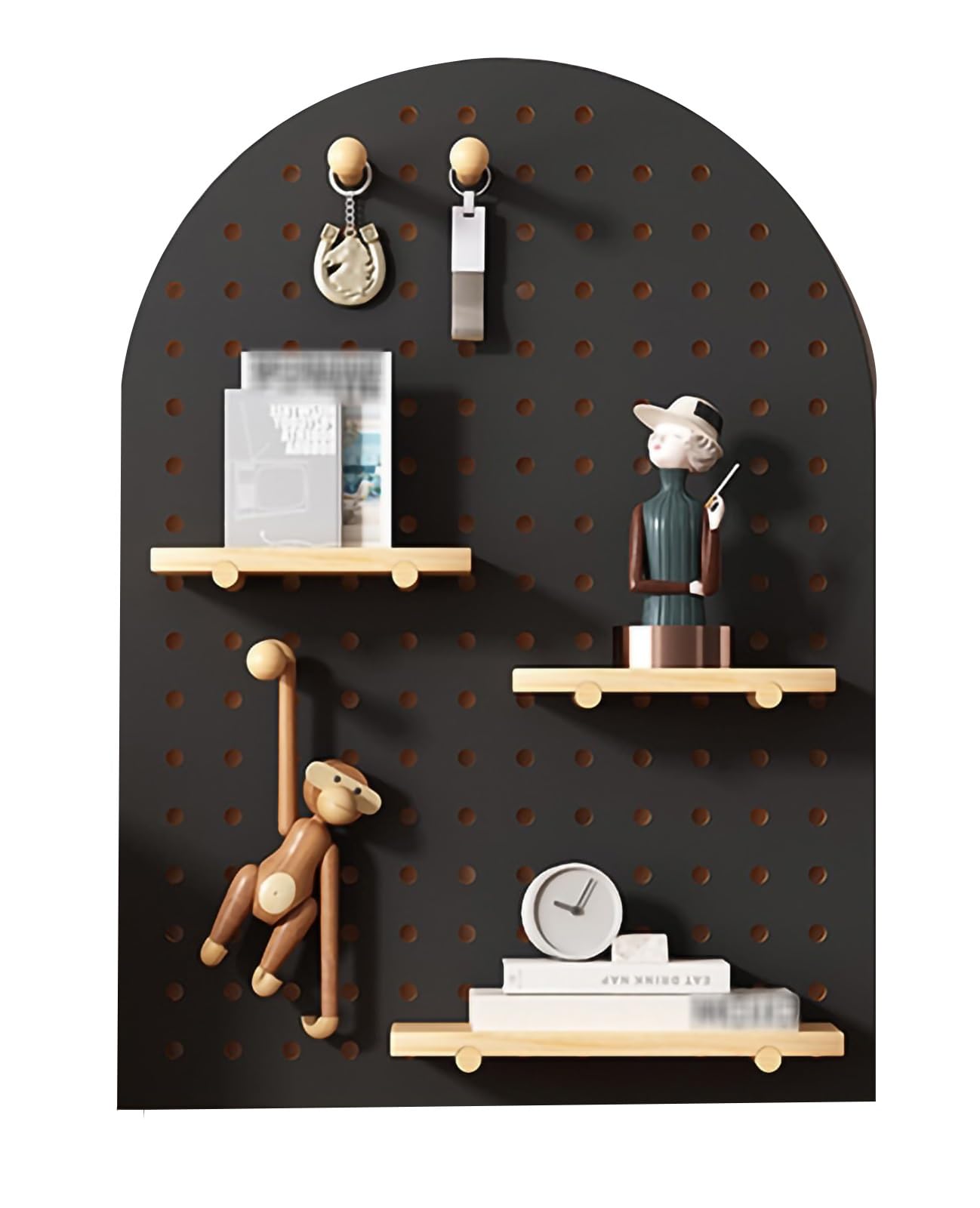 Modularer Stecktafel-Wand-Organizer für Einzelhandelsveranstaltungen, Handwerksausstellungen, Garage, Werkstatt