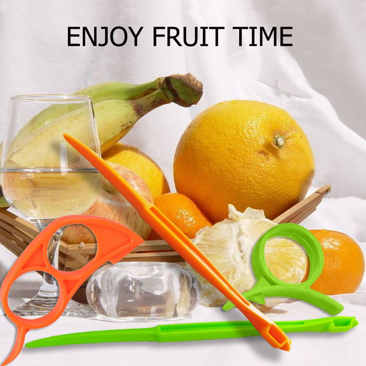 Herramientas peladoras de naranja, cortador de cáscara de cítricos, cortador de frutas y verduras, cortador de limón, removedor de abridor, herramienta de frutas, utensilios de cocina, artilugios, 6