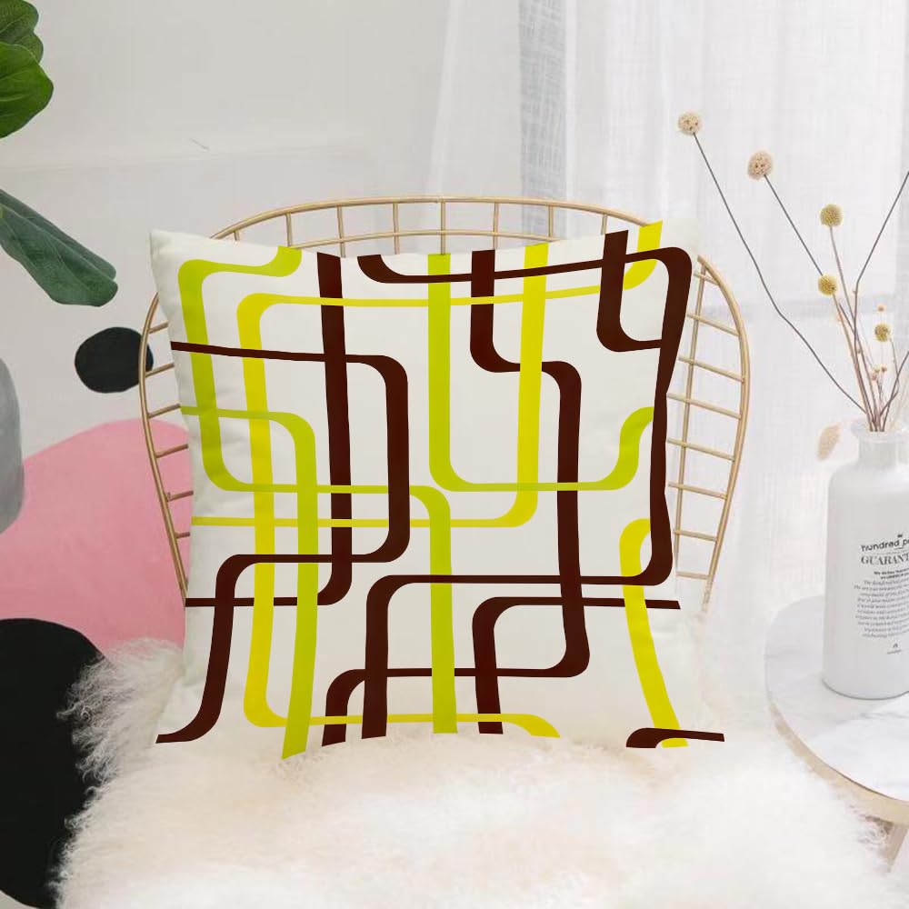 Hyosxw Seamless Vector Texture With Rounded Rectang - A8 Cushion Cover,Throw Pillow Case Home Decorative For Living Room Bedroom Sofa Chair 18X18 Inch,Seamless Vector Texture With Rounded Rectangles,Pillowcase 45X45cm