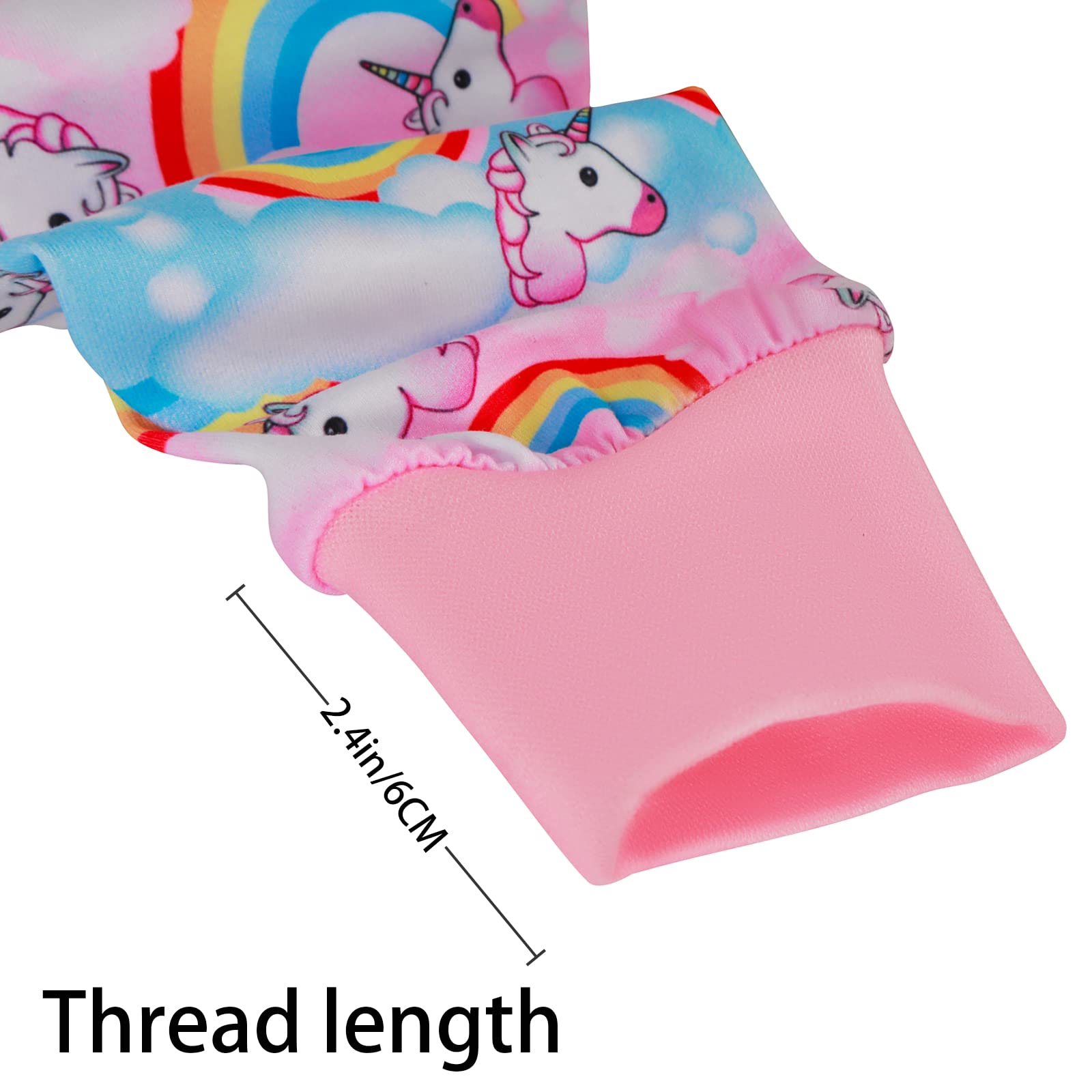 PriPre Einhorn-Schlafanzug Für Große Hunde, Langarm-Overall Rosa Größe 2XL – Weich, Atmungsaktiv, Verhindert Lecken
