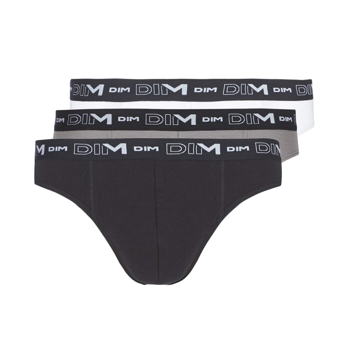 Dim Multipack - Slip - Homme - Noir/​Gris - FR : 3