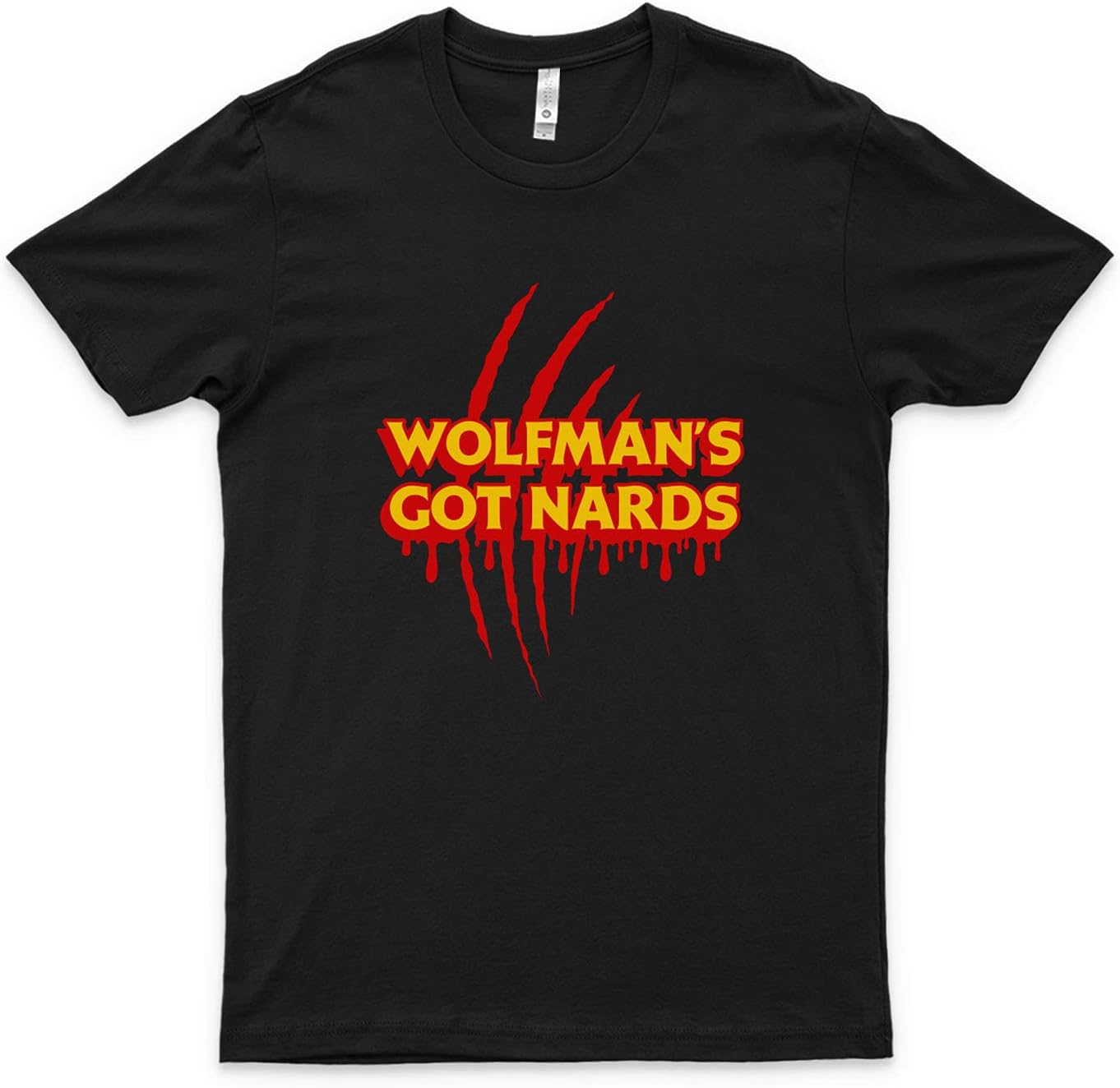 Wolfman's Got Nards Documentary Retro T Shirt