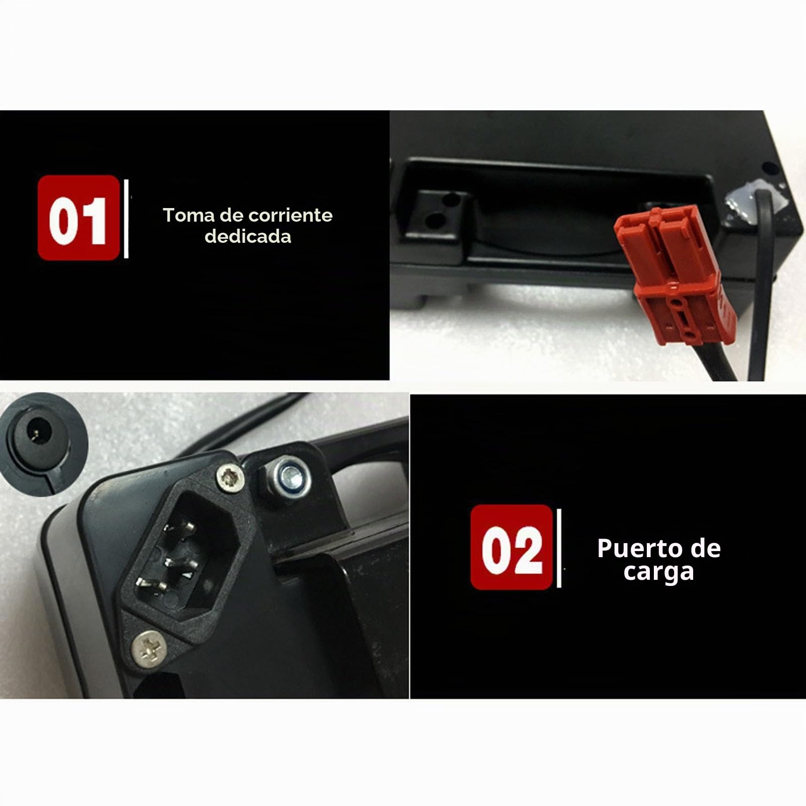 Batería de Litio de 24V, 12Ah, 15Ah, 20Ah, 25Ah, 30Ah y 35Ah, batería de Repuesto para Silla de Ruedas eléctrica de 24 voltios, baterías de Iones de Litio con Cargador.