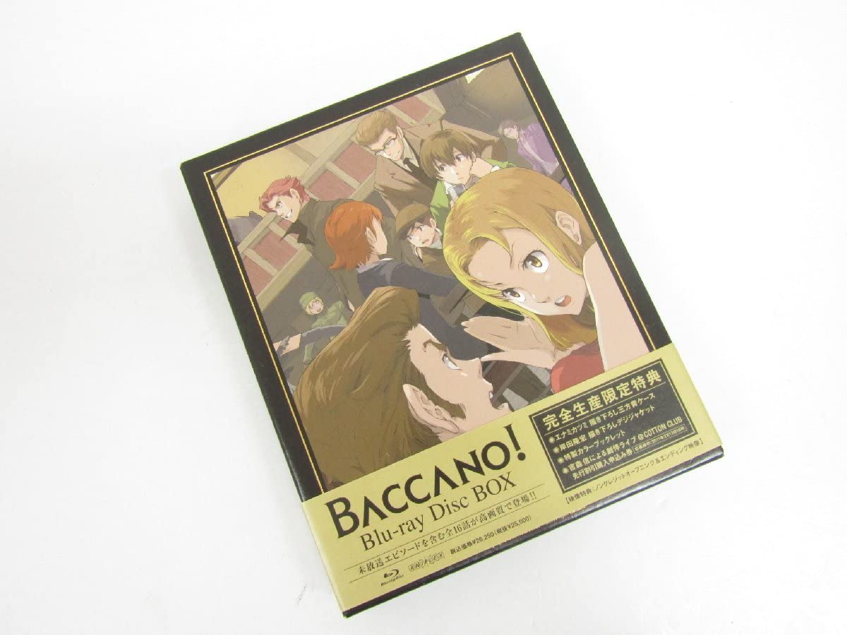 バッカーノ！ 完全生産限定版BluRayDisc Amazon.co.jp: バッカーノ！ Blu-ray Disc BOX : 小野坂昌也