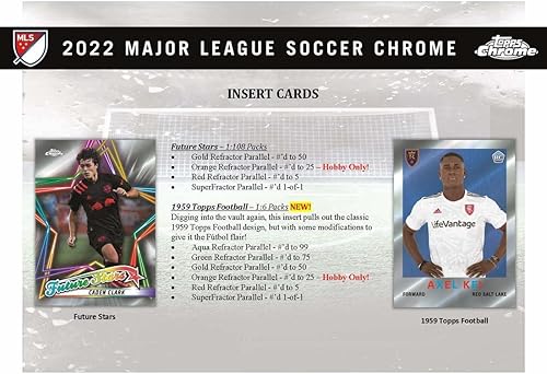 Miniatura 7 de 2022 Topps Chrome MLS Hobby BOX