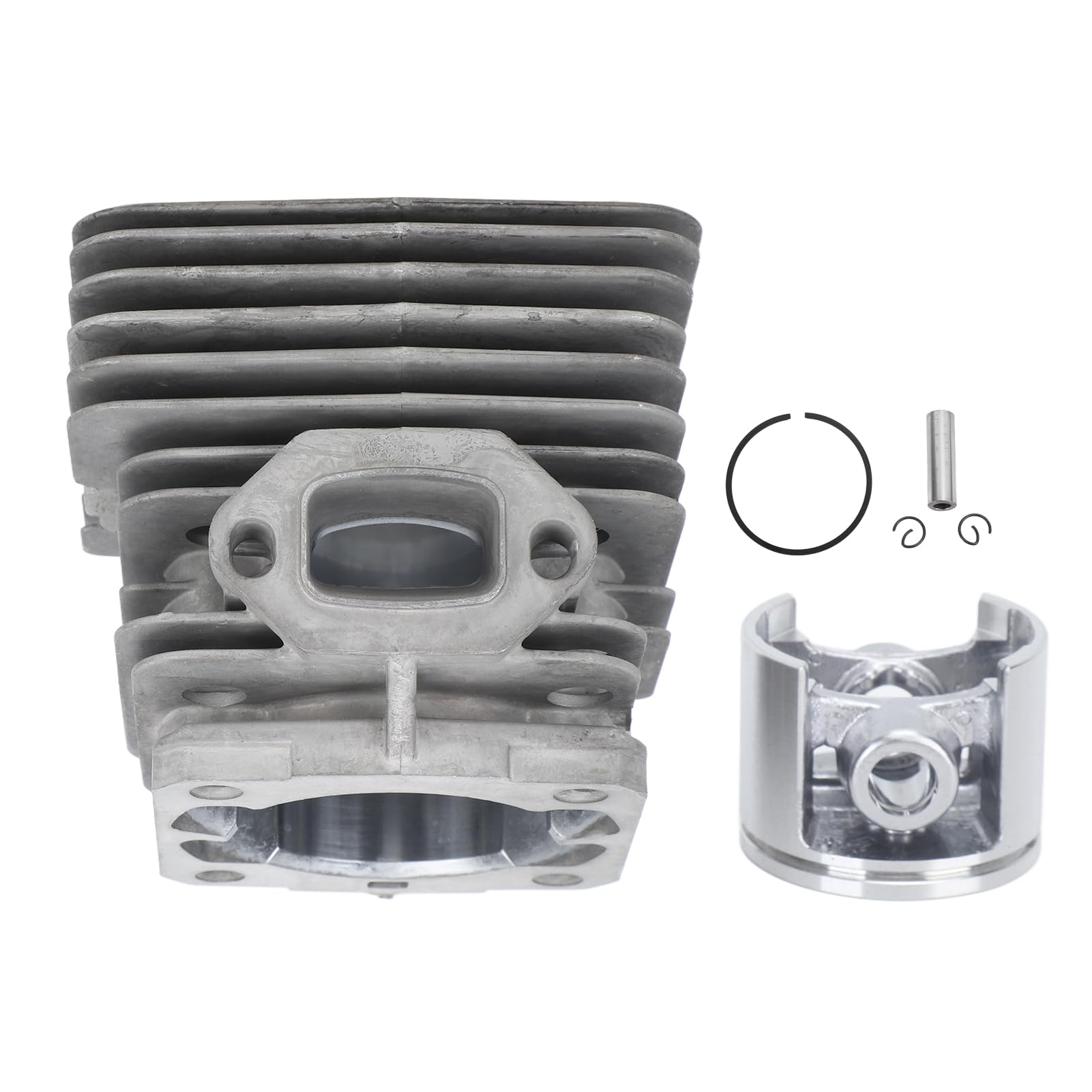 Kit De Cilindro Y Pistón 45mm, Conjunto De Cilindro De Aleación De Aluminio, Pieza De Motor De Alta Dureza, Repuestos para Cortacésped P500 P510 P522S VIP 55 55D