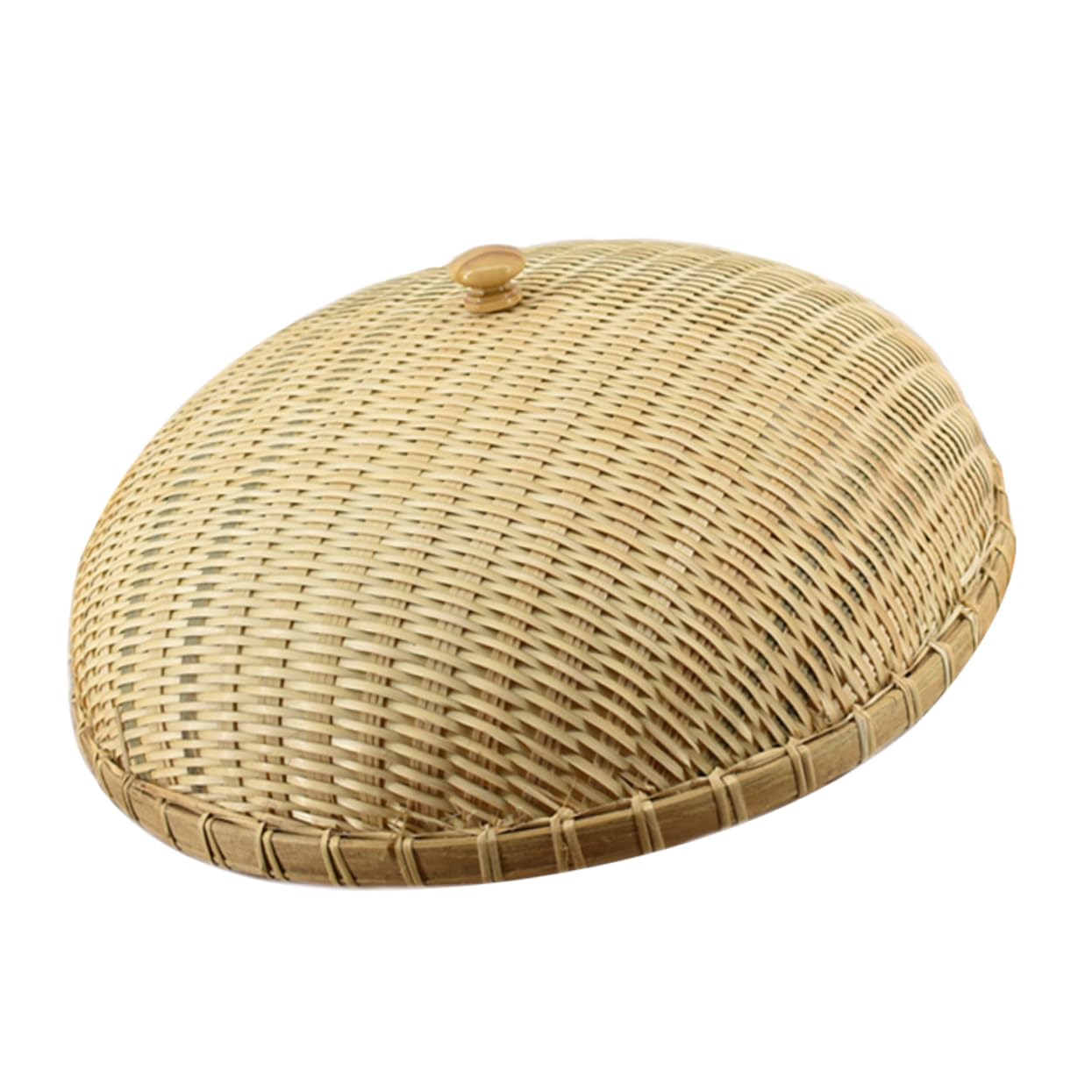 SHOWERORO Delicate Bread Fruit Basket Woven Food Cover Net Household Asian Food Cover Net En Basket