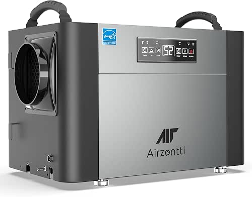 155 Pints Commercial Dehumidifier for Basement with Pump and Drain