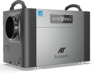 155 Pints Commercial Dehumidifier for Basement with Pump and Drain Hose, Large Space Dehumidifier for Crawl Space, Attic, Garage, Home, Industrial, Water Damage, Auto Defrost, Energy Star