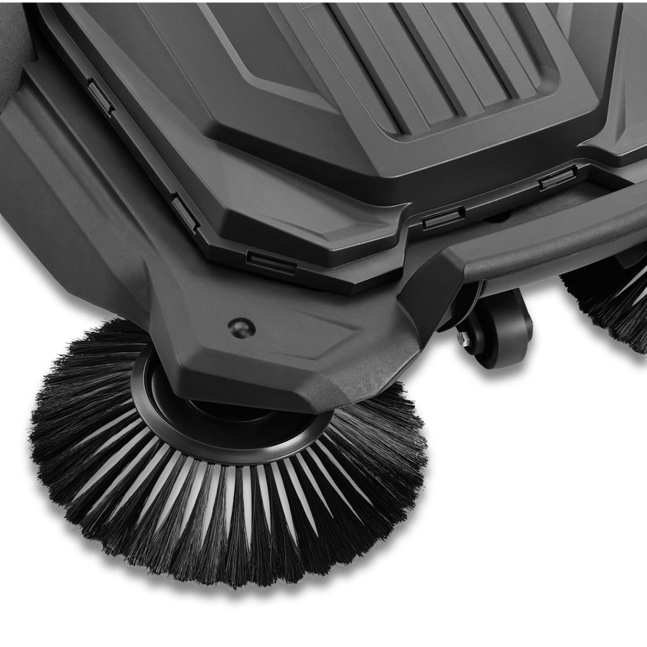 FUXTEC Spazzatrice manuale potente FX-HK65 – ideale per aree esterne medio-grandi, larghezza di lavoro 650 mm, contenitore da 20 L, copertura fino a 2000 m², design ergonomico