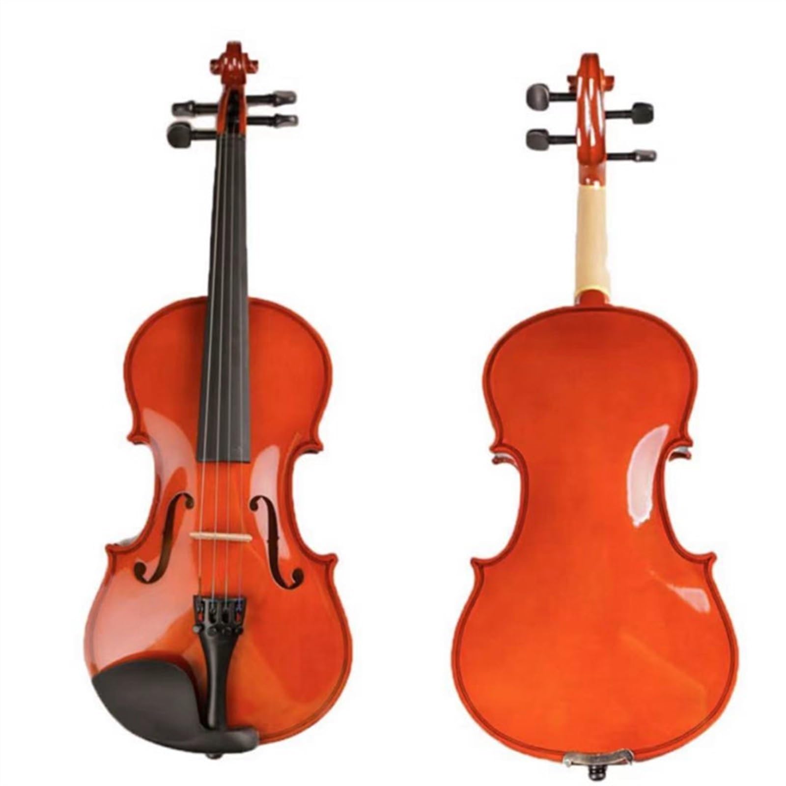 Violino Violino Per Principianti Pratica Violino 4/4 Set Completo Configurazione Accessori Decorativi(Red)