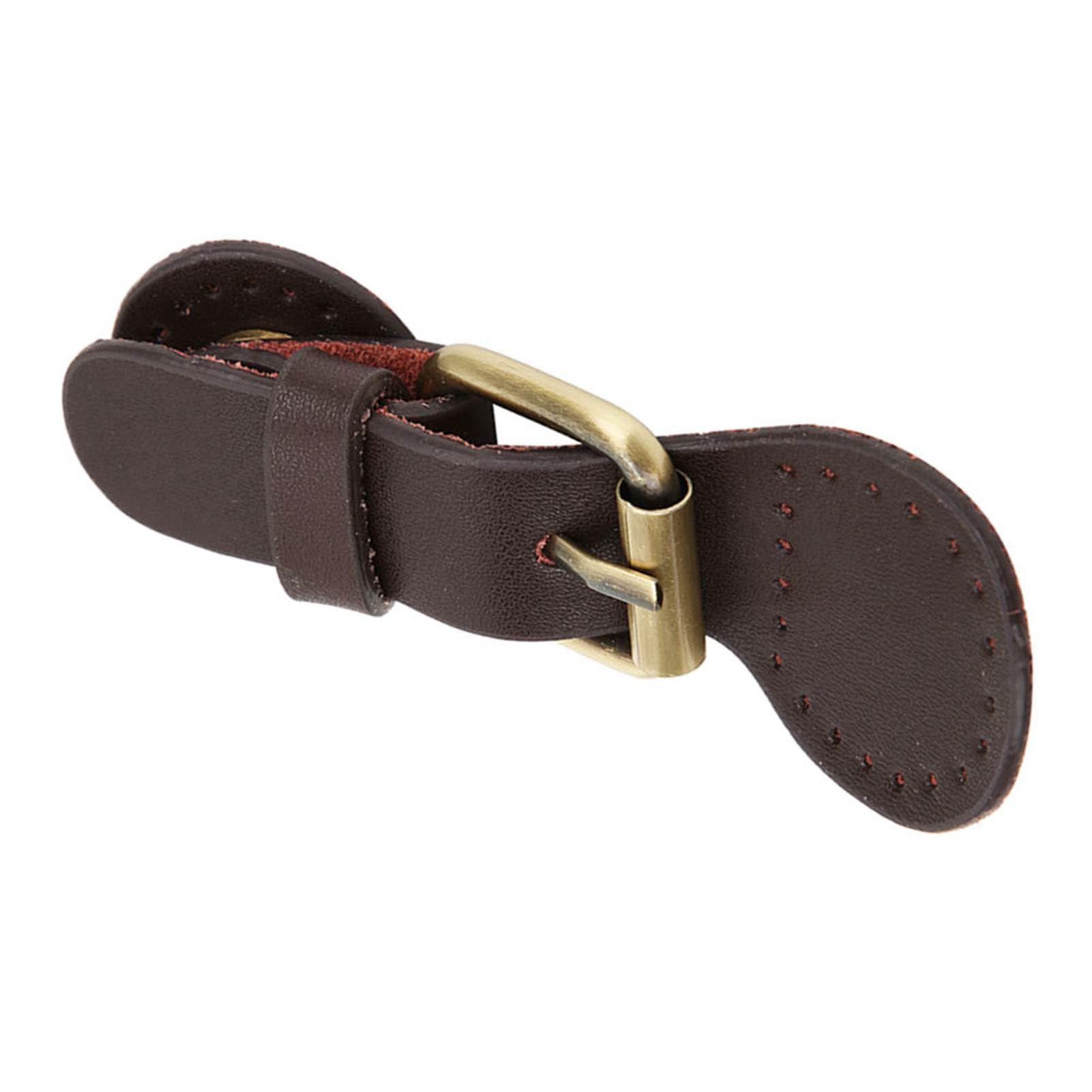 LOCKING BUCKLE Roller Pin Leather Belt Waist Strap Snap On Replacement RATS BUM - Foto 4