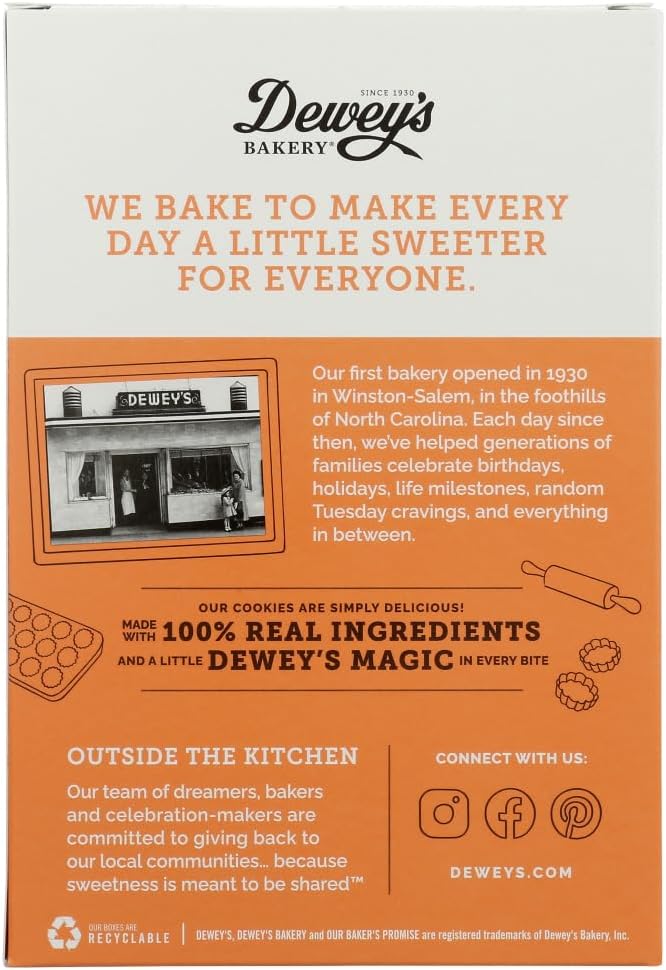 Dewey's Triple Ginr Moravian Cookies