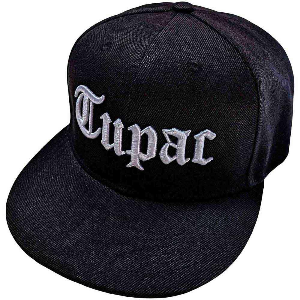 Rock Off Officially Licensed Products Unisex Black Tupac Baseball Cap 2Pac All Eyez Official Snapback One Size