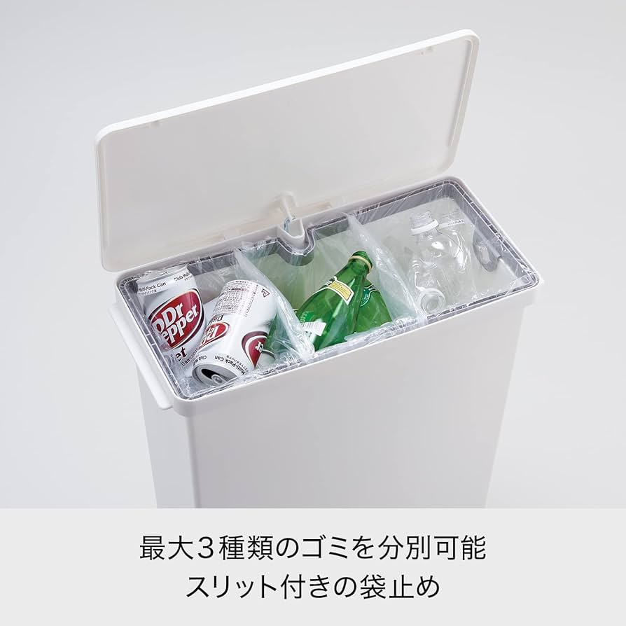 ちる⭐︎　2箱まとめ買い Amazon｜ライクイット (like-it) ペダル式ゴミ箱 オルア33