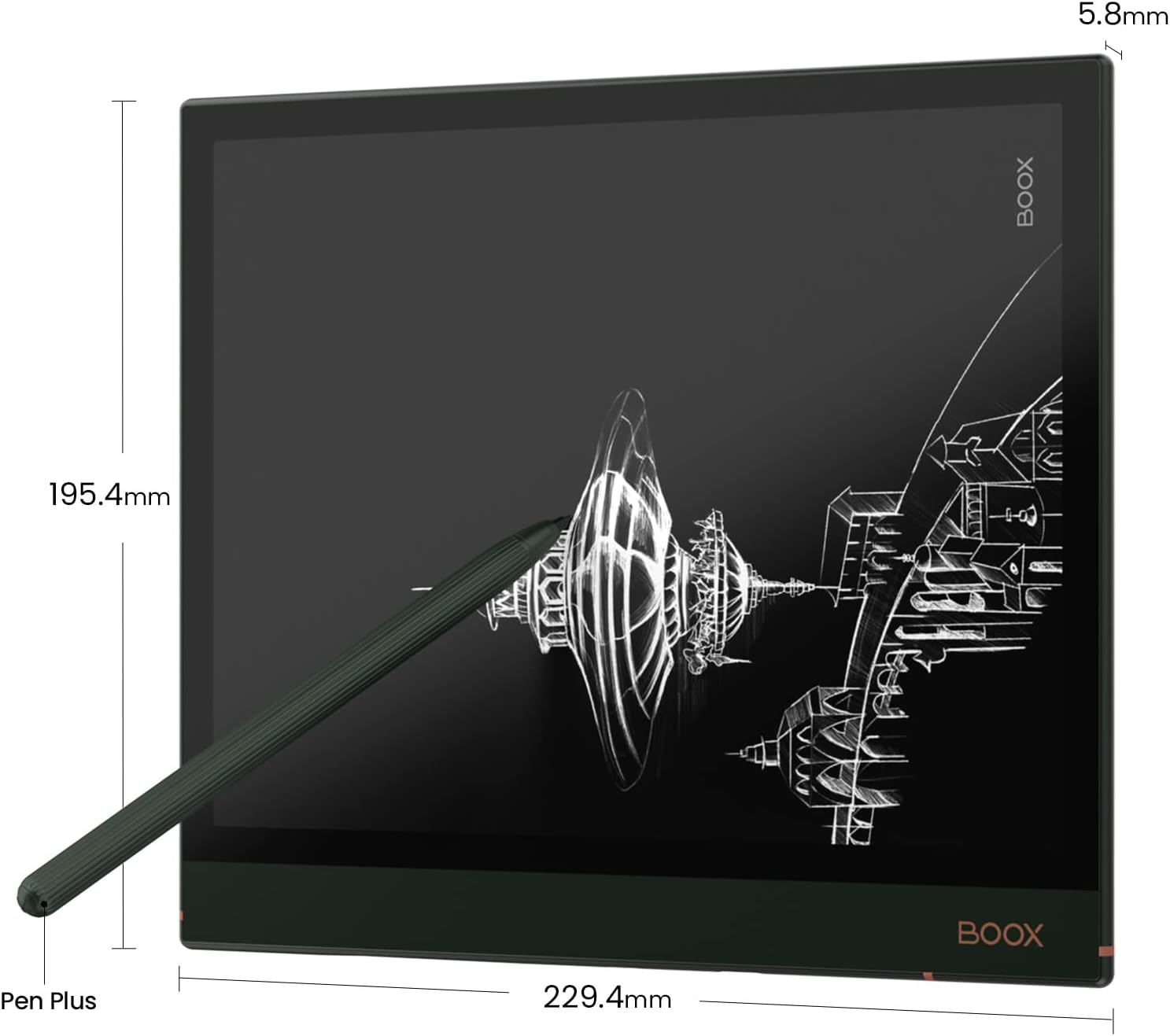 BOOX Note Air2 Plus 10,3 E-book Tablet Android 11 Luce Frontale 64GB G-sensor WiFi BT OTG BOOX Note Air2 Plus 10,3 E-book Tablet Android 11 Luce Frontale 64GB G-sensor WiFi BT OTG
