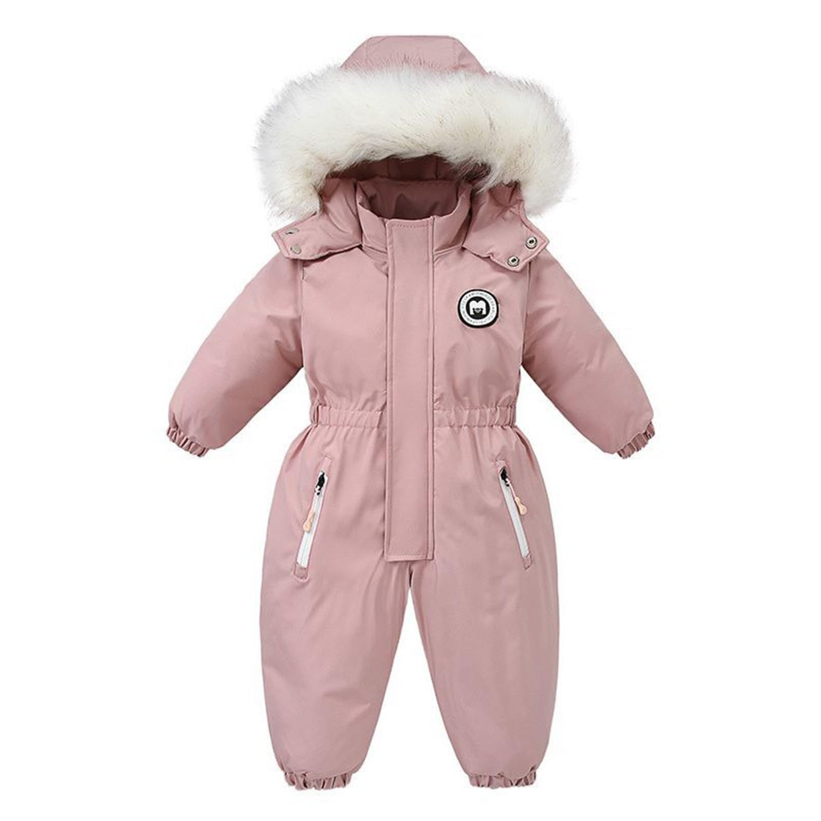 Mono Térmico Invierno Bebé Niño Traje Nieve Acolchado Grueso Cálido Infantil