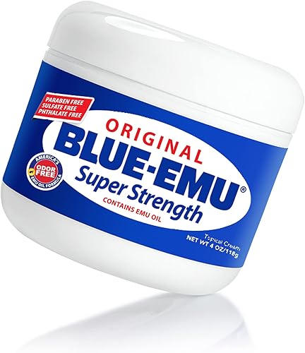 Miniatura 2 de Blue Emu Crema Super Strength original y aceite de emú puro 1 paquete de 1 oz