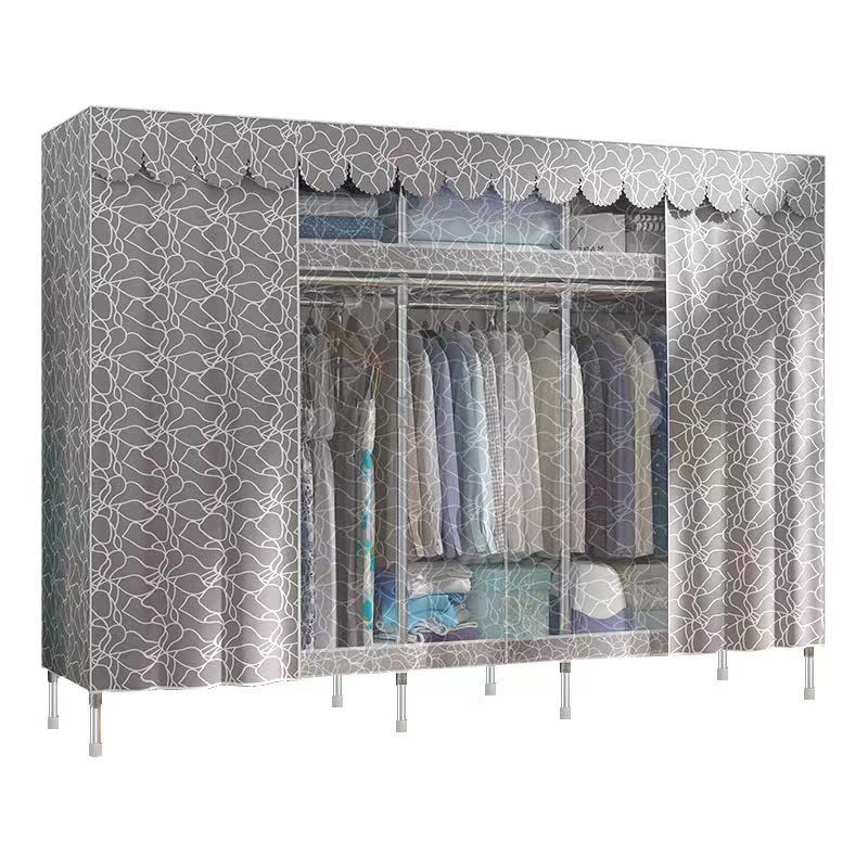 Buy Hilier Extra Large Heavy Duty Wardrobe with Clothes Rail Online at