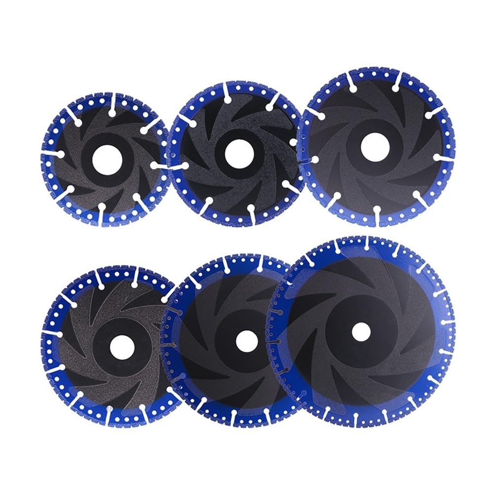 Hoja de sierra de diamante soldada con orificio interior de 22,23 mm, disco multiusos for cortar metal, hierro y piedra.(230x22.23mm)
