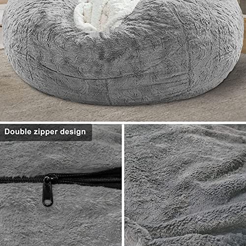 Puff Bean Bag Chair(Senza riempimento) Pouf