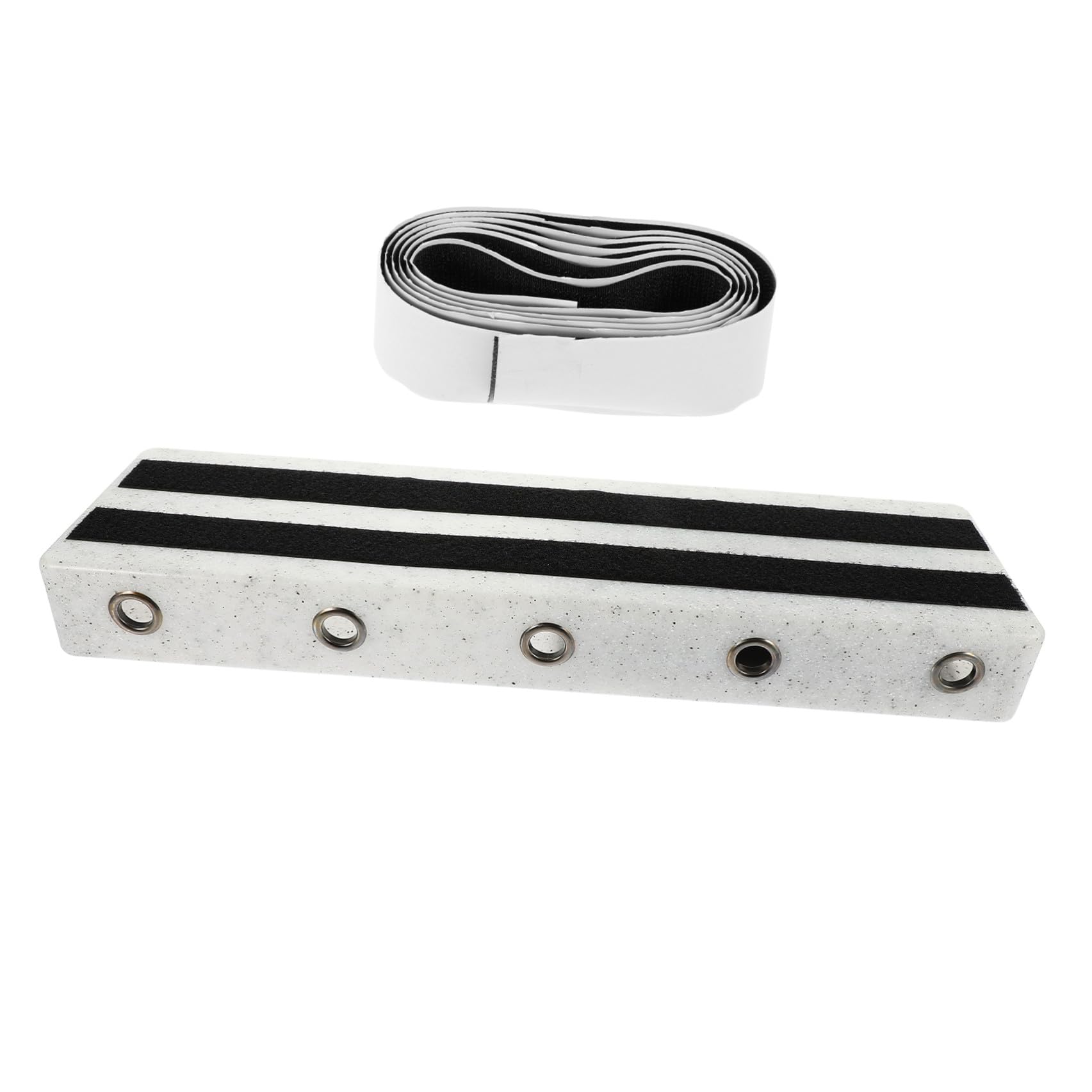 Pedalera Diseño Confiable y Material Pe Blanco de Efectos para Guitarra Eléctrica para Uso Seguro y Organizado en Actuaciones Musicales