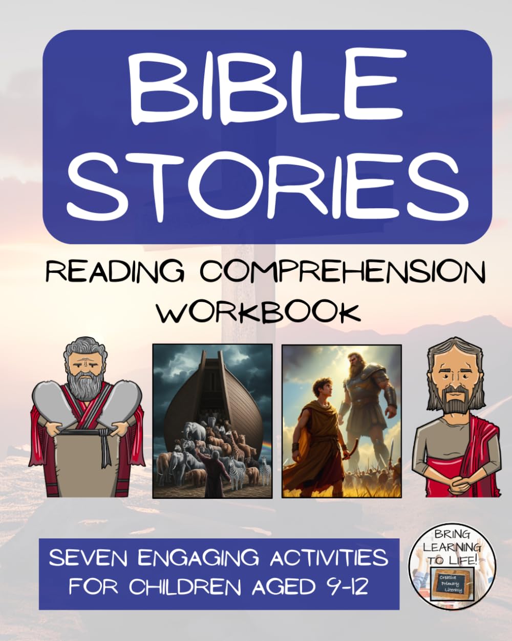 Bible Stories Reading Comprehension Workbook: Informational Texts & Activities