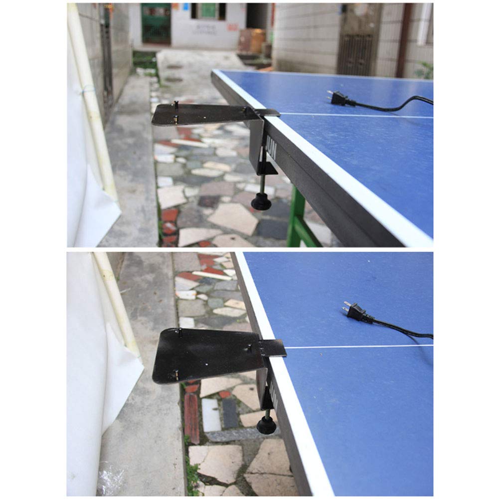 Ping-Pong Robot Giri Automatico Ping-Pong Ball Machine, Robot Automatico da Ping Pong Ping Pong Robot per Allenamento Robot da Tavolo da Ping Pong, 49x27x31cm