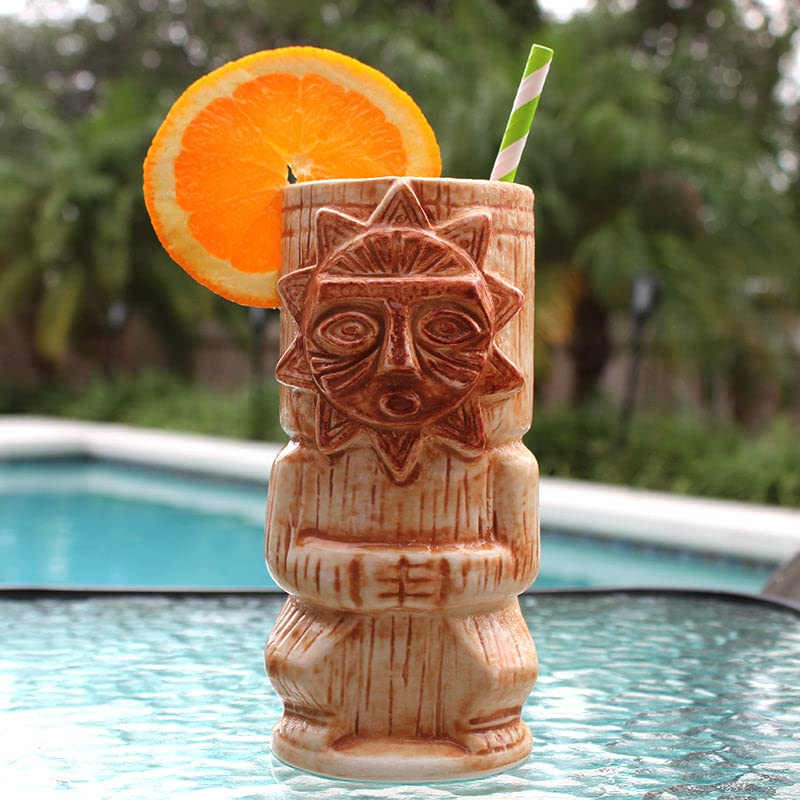 Barconic Tiki Mug Sol Dios 16 Oz miniatura 1