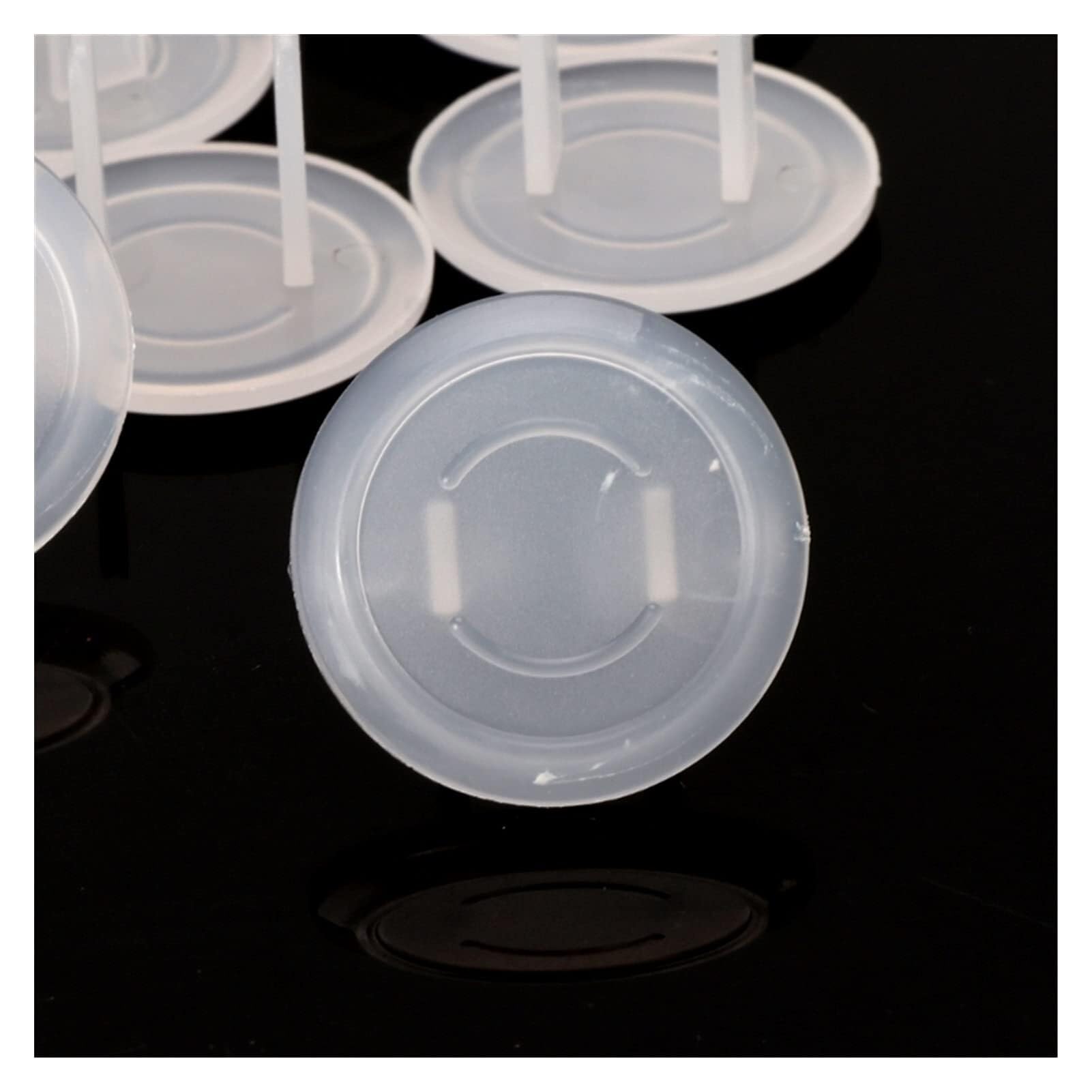 Copriprese di Sicurezza per Bambini in Materiale ABS - Protezione Duratura, Design Anti-Allentamento per Uso Adulto Facile, Adattamento Perfetto a Prese Standard(50pc)
