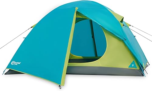 PORTAL 23 Person Backpacking Tent, 3 Season Ultralight Hiking Tent, Lightweight Water Resistant Camping Tent with Two Wide Door, Extra Space