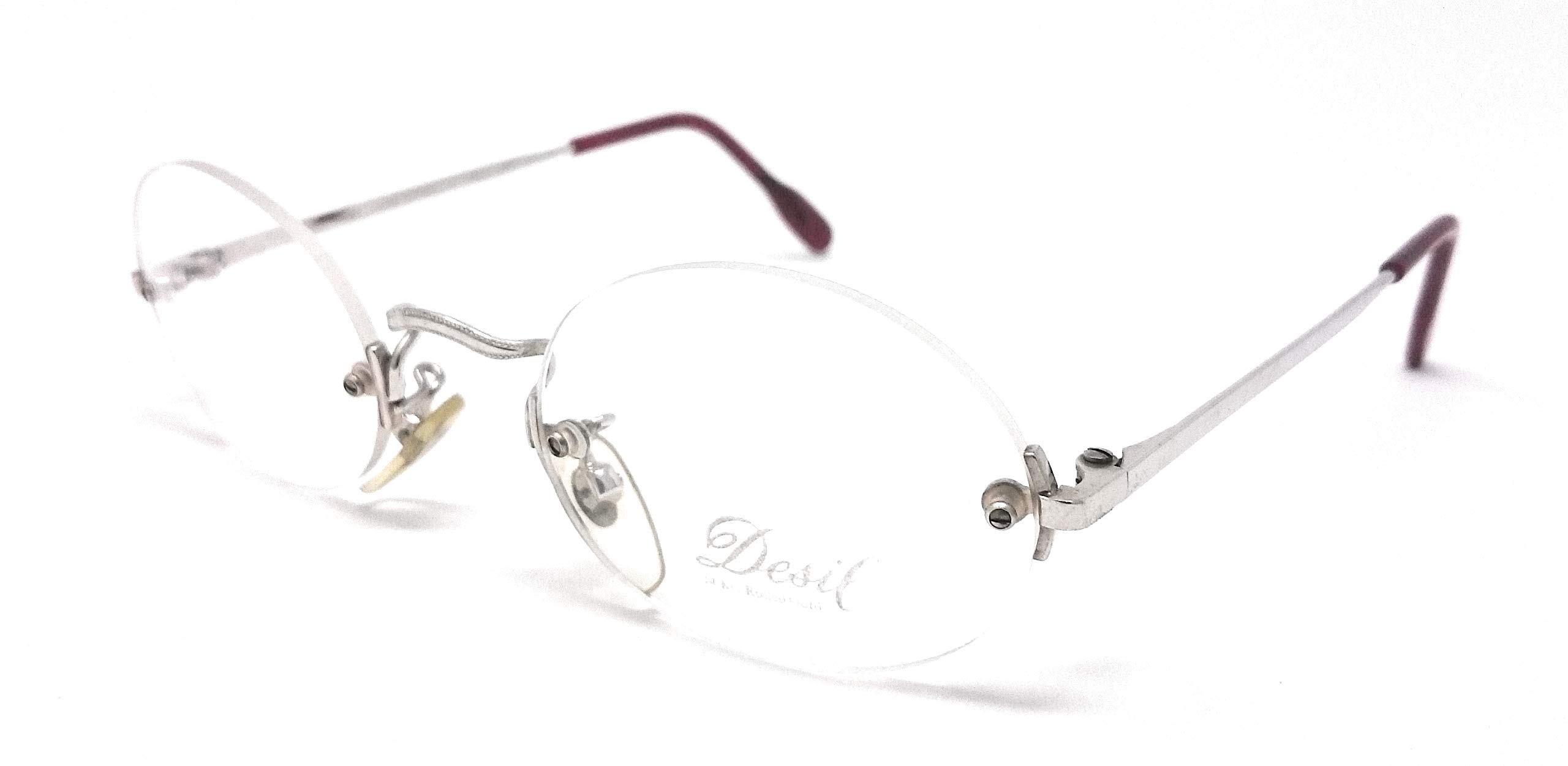 DesilWomen's BiGGERBRIL Eyeglasses Silver Colour - Gold Plated Vintage
