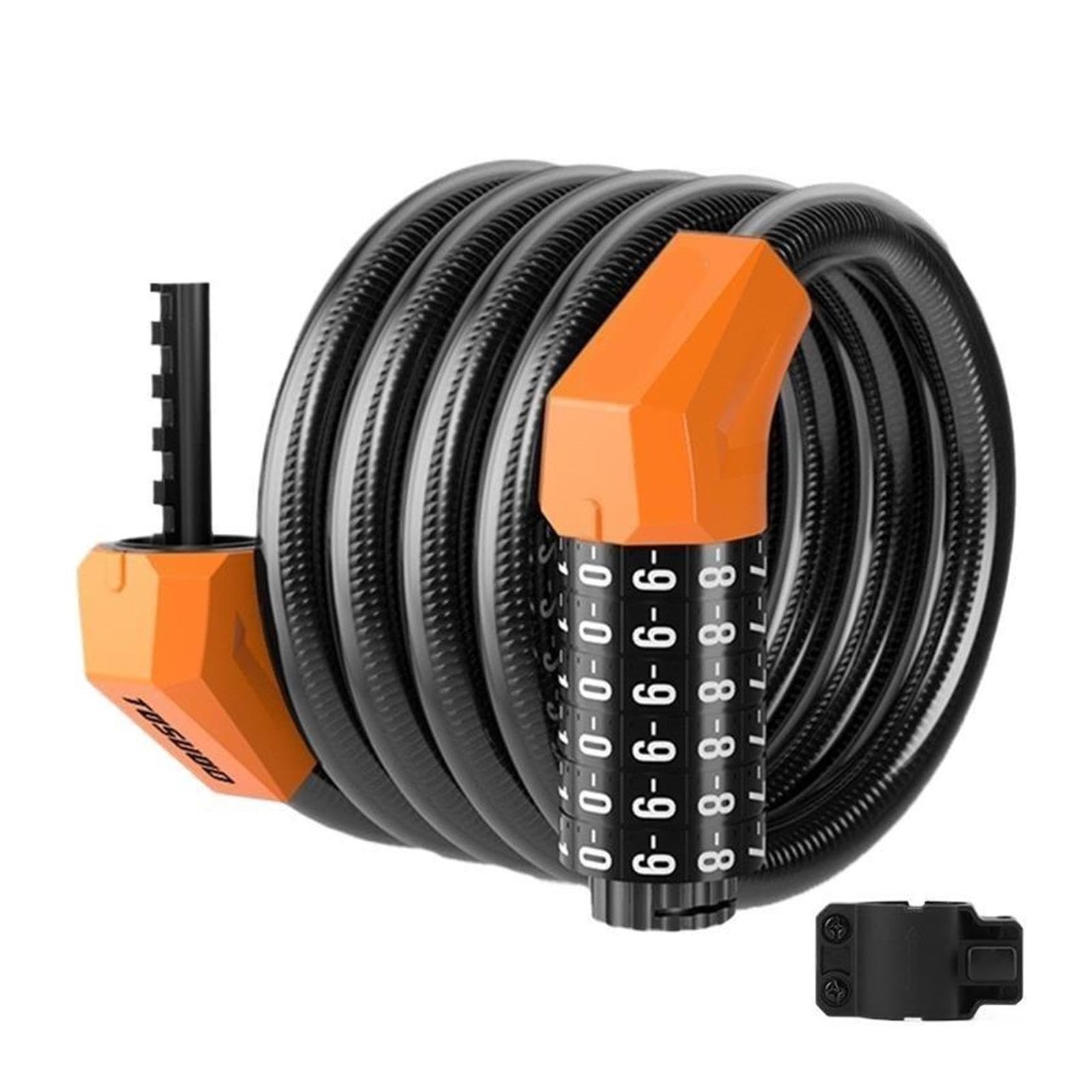 1 szt. Zwinięty kabel zabezpieczający przed kradzieżą