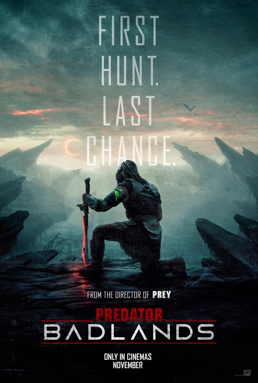 Amazon.com: PREDATOR: BADLANDS MOVIE POSTER 2 Sided ORIGINAL INTL