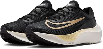 NIKE(ナイキ) ズーム フライ 5 ZOOM FLY 5 ブラック/セイル/メタリックゴールドグレイン DM8968-002 日本国内正規品 25.0cm