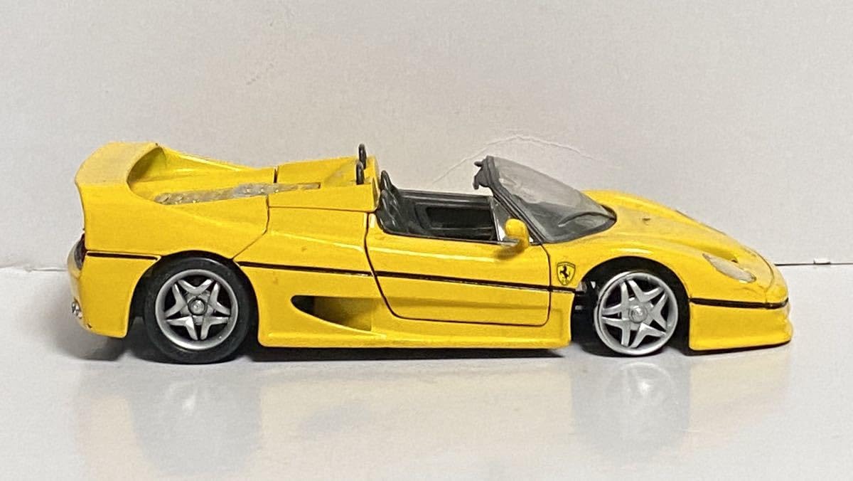 Amazon | マイスト 1/24 フェラーリ F50 スパイダー イエロー 黄
