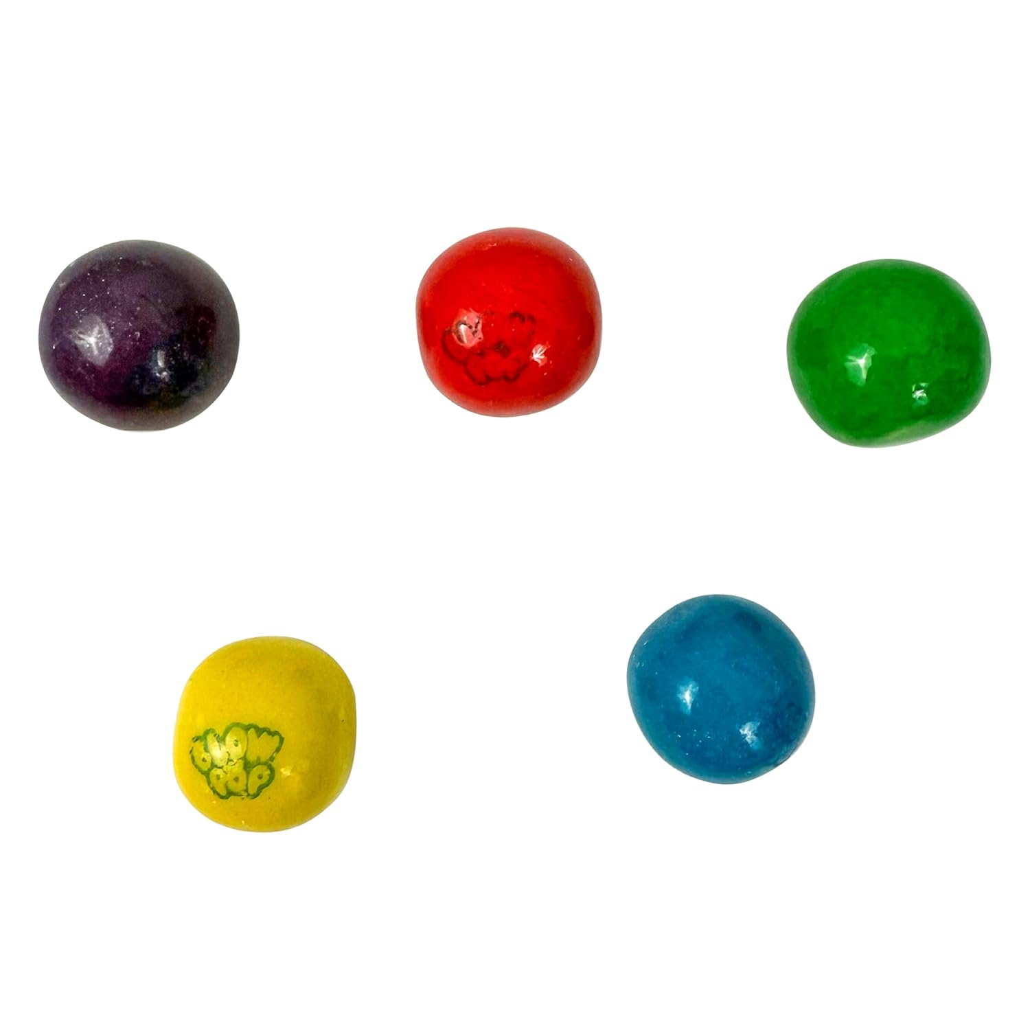 Blow Pop Gumballs, 1 Inch Gumballs, Approx. 130 Pieces, 3lb Bulk Bag, Assorted Fruit Flavored Bubble Gum, Gumball Machine Refills