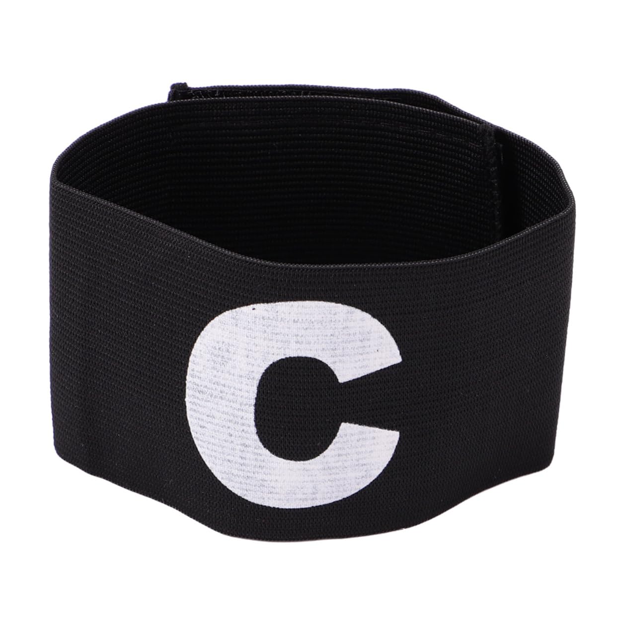 POPETPOP Fascia Da Braccio Fascia Da Accessori Fasce Di Calcio Maniche Braccio Captain Arm Bands Fascia Da Calcio Bande Di Capitani Di Calcio Black