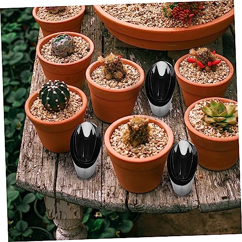 3 palas de acero inoxidable para jardinería y bonsái miniatura 2