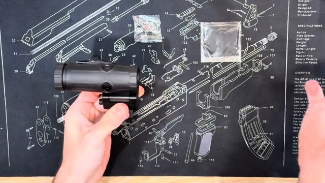 Watch HOLOSUN HM3X 3X Flip-to-Side Magnifier wQD Mount on Amazon Live