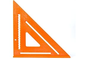 Swanson T0701 12 inch Orange Composite Speedlite Speed Square