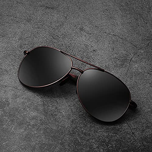 Image of mxnx Aviator Sunglasses for Men Polarized Women UV Protection Lightweight Driving Fishing Sports Unisex glasses MX208