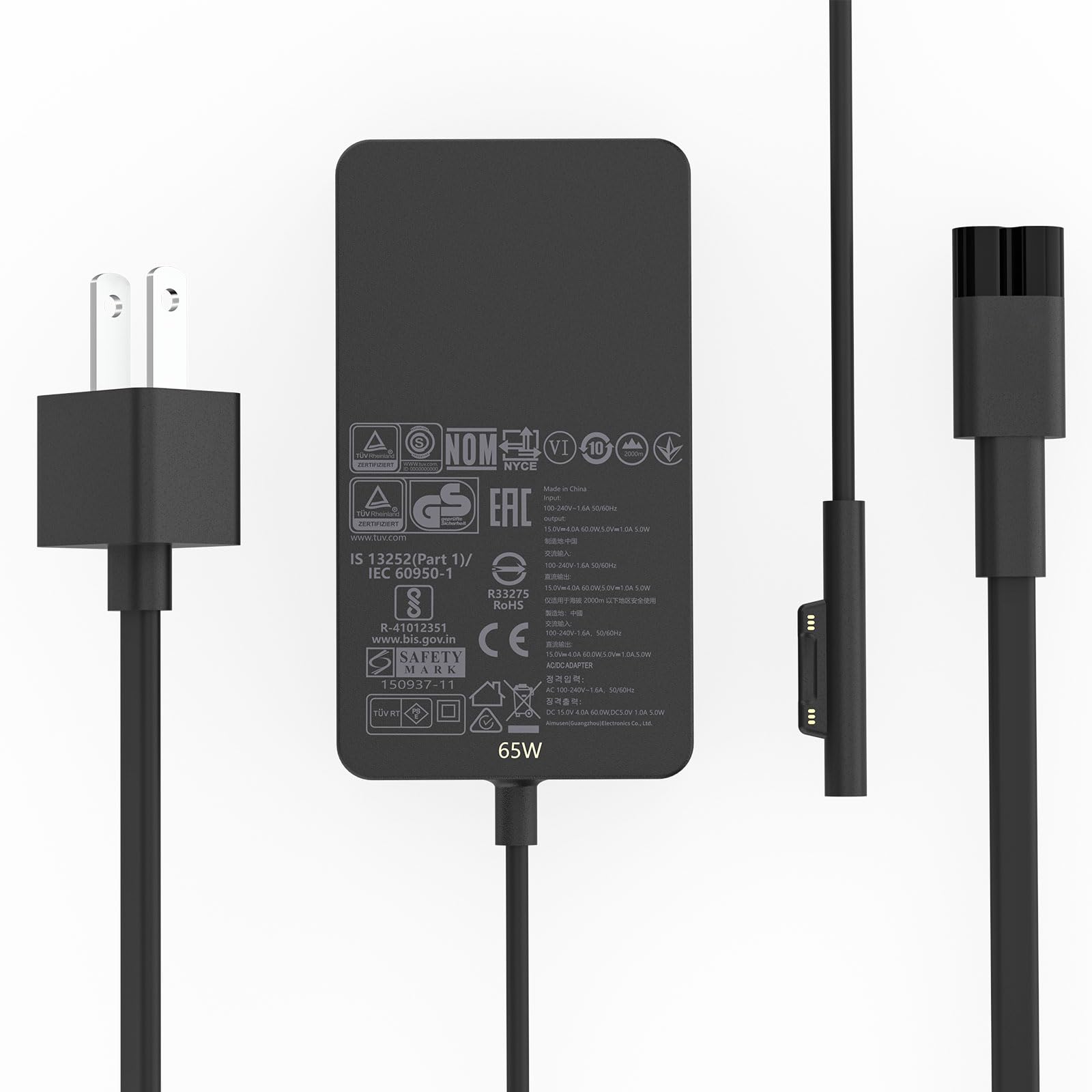 Amazon.com: Smsutu 65W Charger Compatible with Microsoft Surface