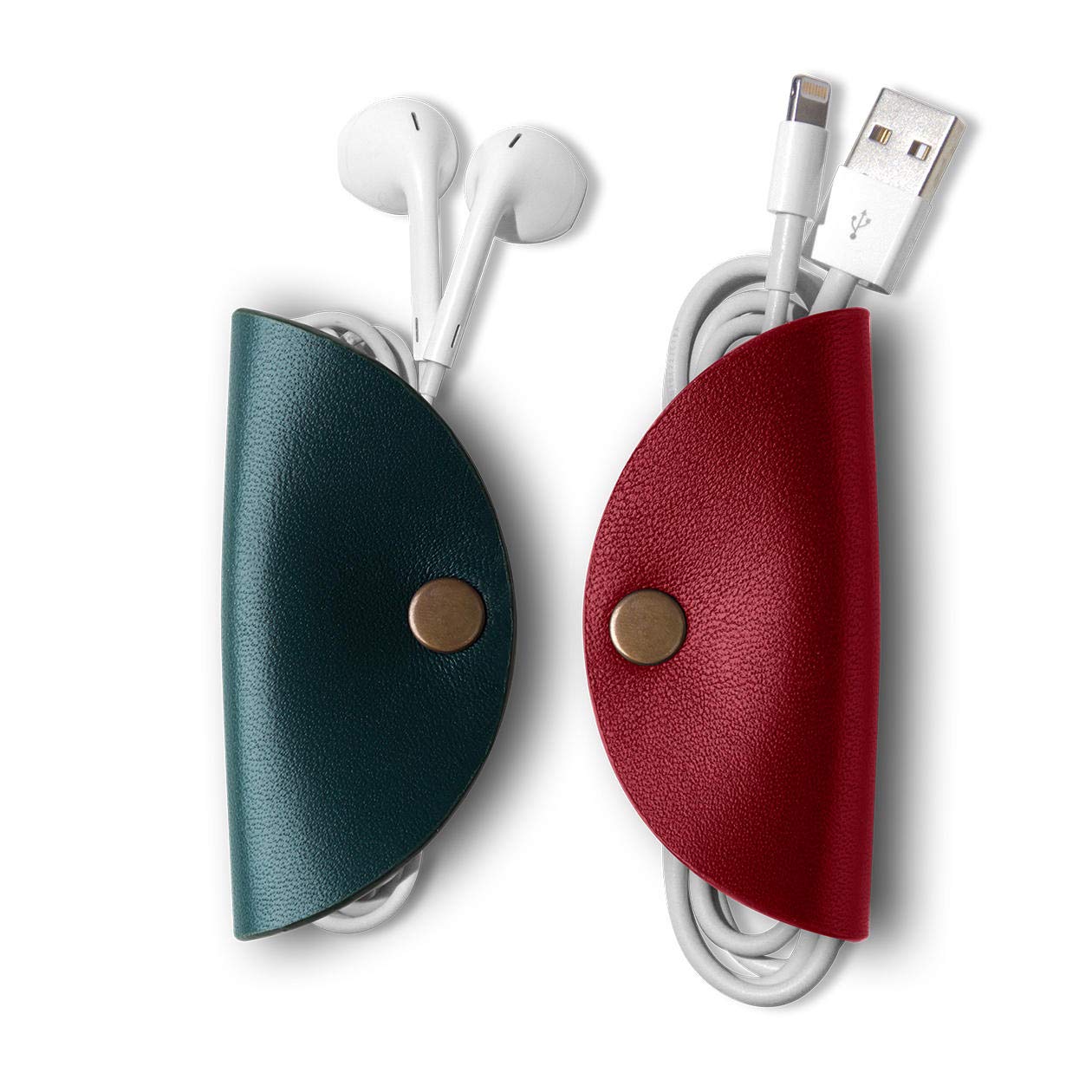 Organize Cables with Leather Wraps - FREE SHIPPING -7 Organize Cables with Leather Wraps - FREE SHIPPING -7