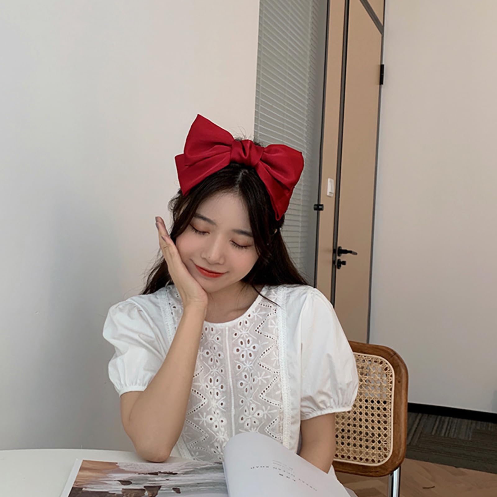 Amazon.co.jp: カチューシャ ヘアアクセサリー レディ リボン 細め